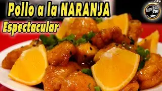 💯 Como hacer POLLO a la NARANJA comida CHINA (( fácil y deliciosa ))