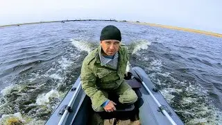 Fishing for an American casting network . Fishing from a boat. Fishing 2021