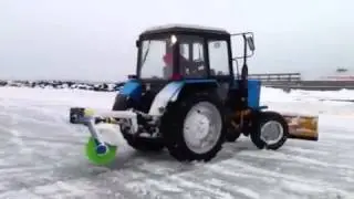 Дрифт на Тракторе