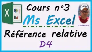 excel | reference relative #3