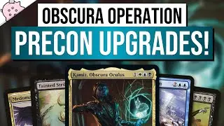 Precon Upgrades for Obscura Operation! | Kamiz, Obscura Oculus | Powerful | EDH | MTG | Commander