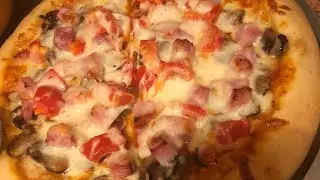 Supreme Cheese Crust Homemade Pizza