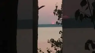 закат на обском