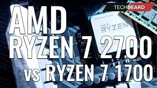 AMD RYZEN 7 2700 ОБЗОР и ТЕСТ vs RYZEN 7 1700 