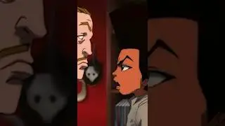 Huey so woke😭#boondocks#cartoon#huey#hueyfreeman#anime#edits#funny#comedy#riley#Goddid#woke