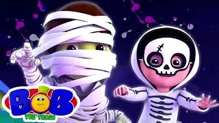 призрак позволяет преследовать | хэллоуин для детей | Bob The Train Russia | детские песни