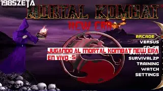 🎮Jugando al Mortal Kombat New Era en Vivo # 5🎮