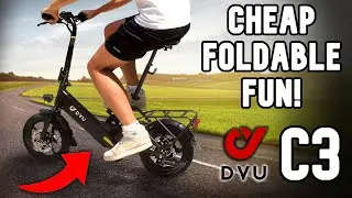 DYU C3 REVIEW, a small, foldable and capable E-BIKE