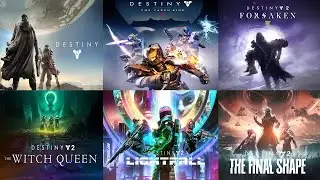 10 years of Destiny - The Light and Darkness Saga Recapped Through Story Trailers! (Easy catch up)