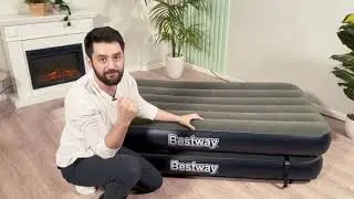 Надувной матрас Bestway Tritech Connect and Rest