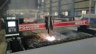 Mech-X CNC Plasma Cutting Machine- Hypertherm PMX125. 