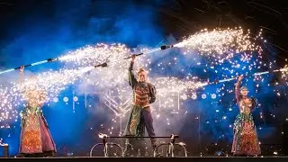 LUMOS: Мистерия. Фаер-шоу, огненное световое шоу, Иркутск. LIVE