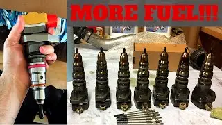 Ford 7.3 Powerstroke Gets Stage 1 Injectors!!! How to Install Injectors, Glow Plugs, UVCH