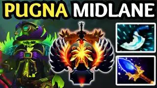 🔥 ONE DRAIN, ONE DEAD HERO — PUGNA MID | DOTA 2 🔥