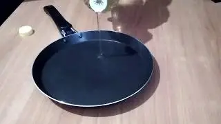 Почему Земля плоская, простой пример со сковородкой.