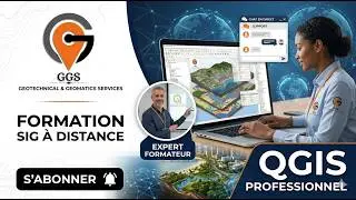 📢Formation : Système d'information géographique avancé avec QGIS📢