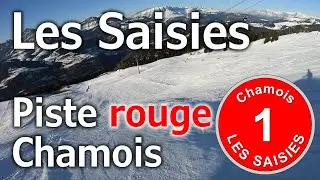 Les Saisies - Ski Alpin - Piste rouge 