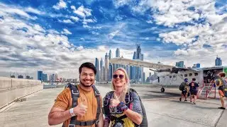 Dubai Skydiving: OMG! You WON'T Believe This View! (Must Watch)