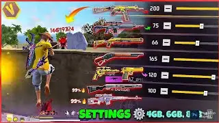 Free Fire Headshot setting 2025 ⚡️ Best Sensitivity Settings 33