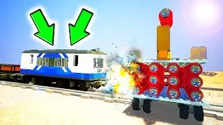САМАЯ СТРАШНАЯ АВАРИЯ ПОЕЗДА ИЗ ЛЕГО В BRICK RIGS | BRICK RIGS НА РУССКОМ