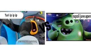 turi ip ip ip vs napoli juve aperol (Epic Angry Birds Rap Battle)