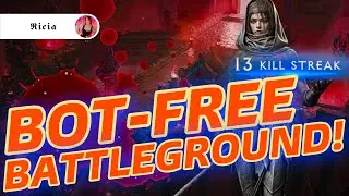BOT-FREE BATTLEGROUND! Diablo Immortal Wizard PVP Build.