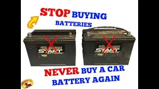 How To RENEW CAR & TRUCK Batteries at Home & SAVE BIG MONEY DO THIS ONE 