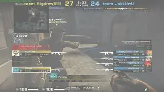 Ponziee 300iq play to win a 1v3 clutch to win a 4OT Mythic Silver match