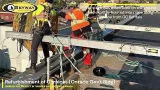 Skyway Project - Refurbishment of Cornices (Swingstage Access)