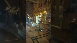 Каждение Храма перед Божественной Литургией.