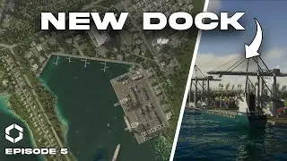 Building a Brand New Dock for My Coastal City! | City Skylines 2