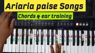 ARIARIA PRAISES CHORD PROGRESSIONS AND EAR TRAINING ON PIANO