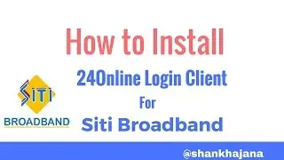 How to Install & Configure 24Online Login Client for Siti Broadband