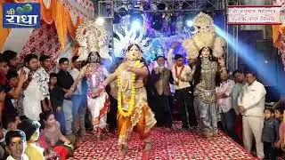 माँ काली की सुंदर झांकी श्री हनुमान महोत्सव अशोक नगर #श्री राधा