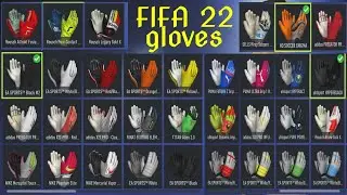 Fifa 22 graphics - all gloves
