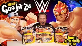 Heroes of Goo Jit Zu WWE Superstars John Cena, Roman Reigns, Cody Rhodes & Rey Mysterio!