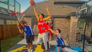 INTENSE FULL COURT Backyard Basketball…