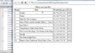 C# Edge 300   WPF26   Xaml Grid and Xhtml table