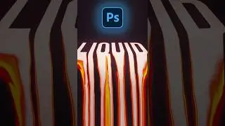 Photoshop Liquid Text Effect 🔥 