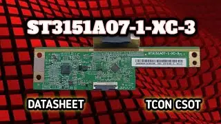 Video Datasheet Tcon ST3151A07-1-XC-3 // Tcon Xiomi