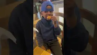 My son is a BIG boy now o! @ David West 🥰😍😘. He uploaded this video himself 🍗😂