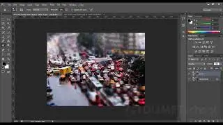 Cara Membuat Efek Miniatur pada Foto di Photoshop