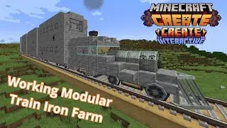 Working TRAIN IRON FARM in Create: Interactive