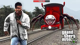 I FOUND CHOO CHOO CHARLES In GTA 5 || Choo Choo Charles in GTA V #choochoocharles 😱