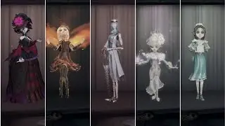 Gameplay with the top 5 most voted skins | Identity V |