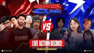 🔴 SAMATVA CREATOR CLASH | Team RED vs Team BLUE