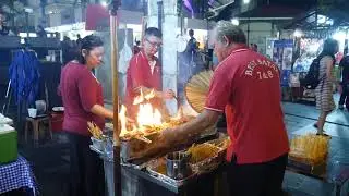 Best Satay in Singapore at Lau Pa Sat Festival Market
