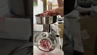 You Should ALWAYS Grind Deer Meat with Wagyu Brisket Trimmings… #shorts