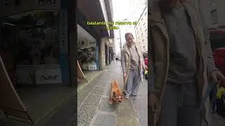 Muy buena onda Juan Domingo y su tutora. Gracias por dejarme sacarle fotos y publicar un video