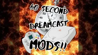Modding a Dreamcast in 60 Seconds // GDEmu + Serial Adapter // Dreamcast Mods Made Easy! 